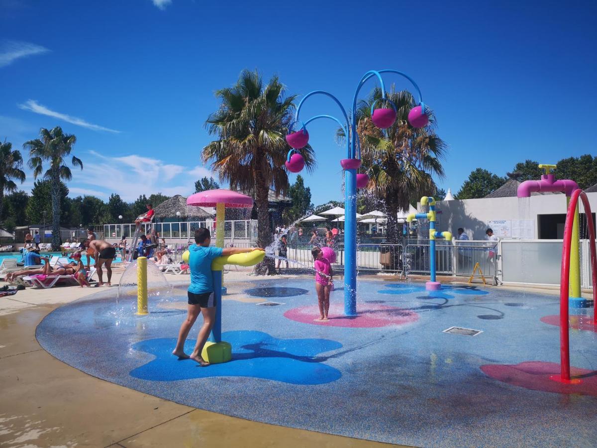 Camping La Carabasse Vias-Plage-T4 Climatise,Tout Confort, Emplacement Calme ! Exterior foto