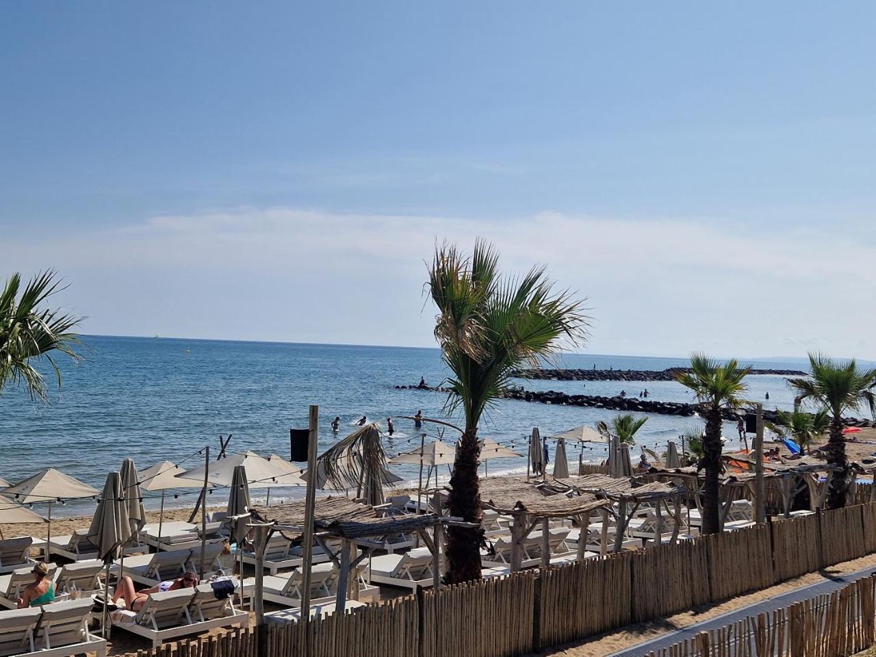 Camping La Carabasse Vias-Plage-T4 Climatise,Tout Confort, Emplacement Calme ! Exterior foto