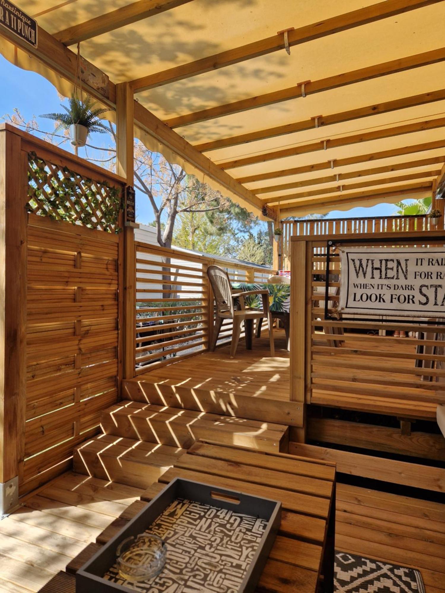 Camping La Carabasse Vias-Plage-T4 Climatise,Tout Confort, Emplacement Calme ! Exterior foto